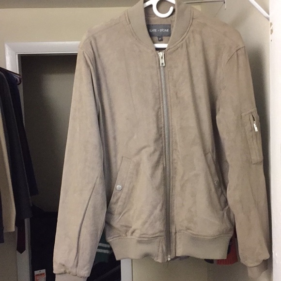 Slate And Stone Medium Bomber Jacket 